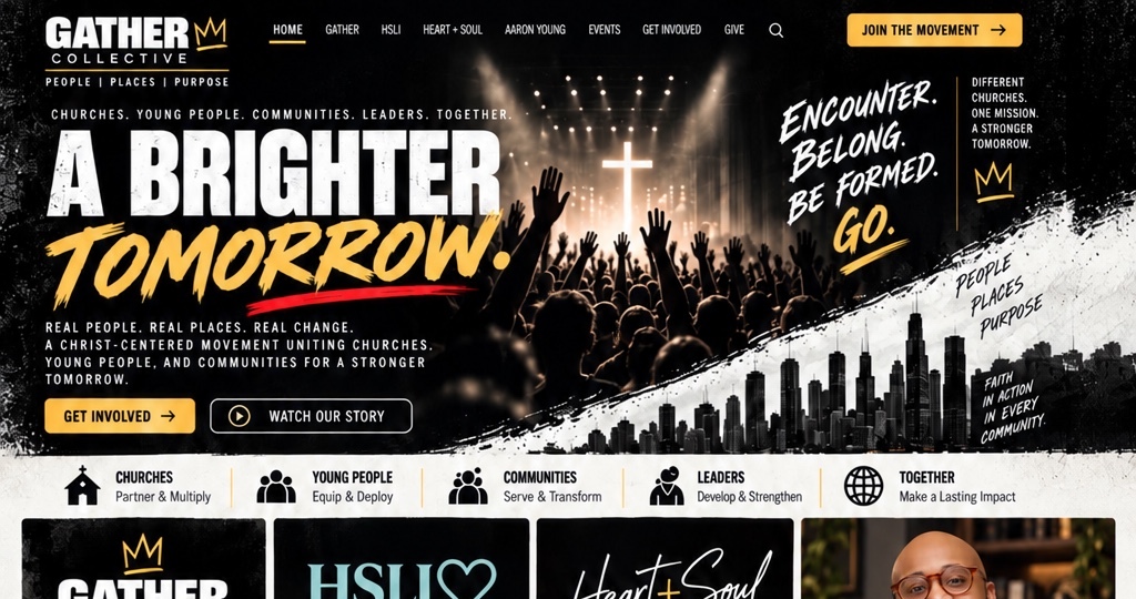 Gather community visual